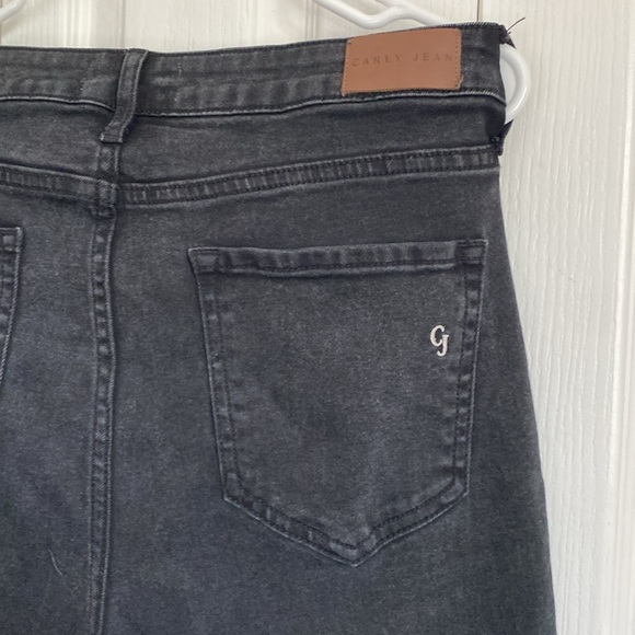 CJLA Miller black high waisted charcoal wash skinny jeans size 13 - Picture 8 of 8